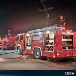 Pipa de combustible sufre explosión en Servicentro en Pinar del Río