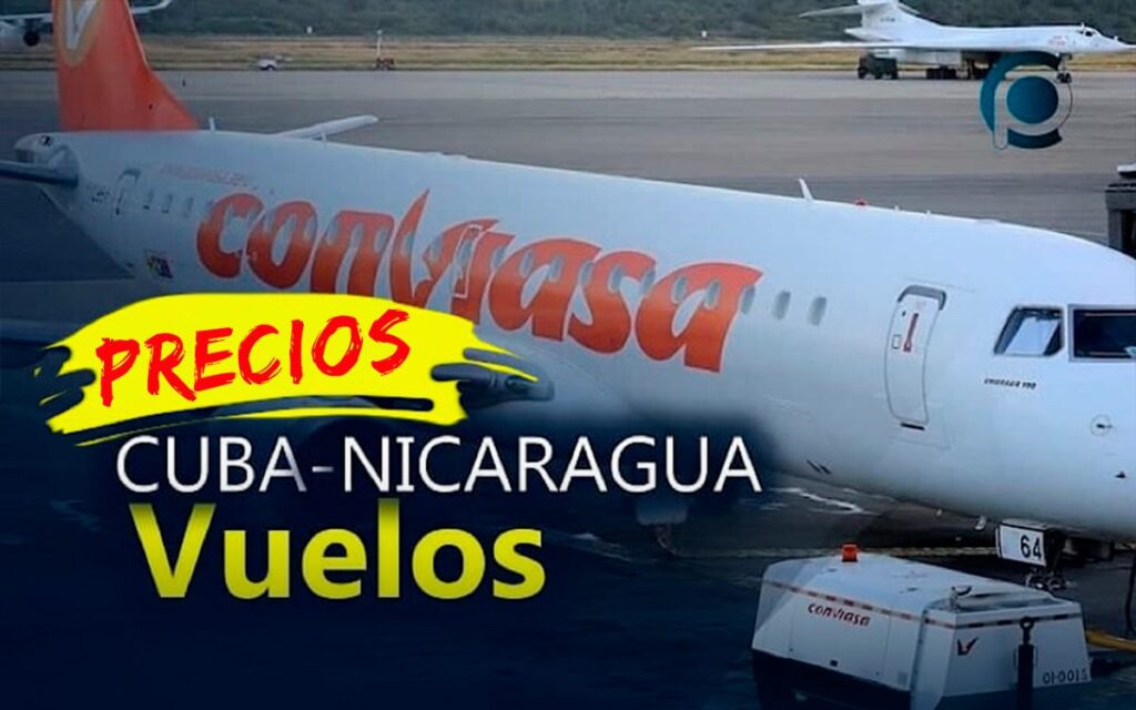 Cancelaciones y aumento de precios de los vuelos entre Cuba y Nicaragua