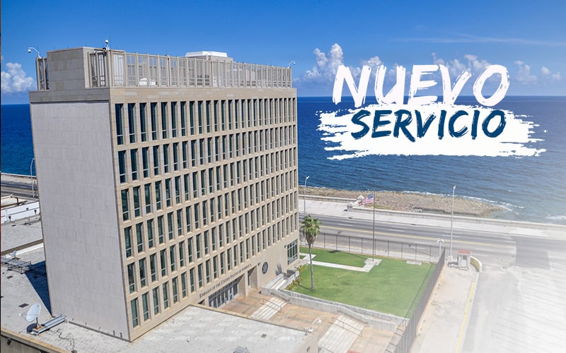Embajada de Estados Unidos en Cuba anuncia nuevo servicio online sobre trámites