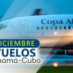 Vuelos comerciales entre Cuba y Panamá en diciembre 2023