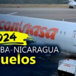 Activos los vuelos hacia Nicaragua desde Cuba en enero 2024