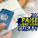 Países de libre visado en 2024 para cubanos