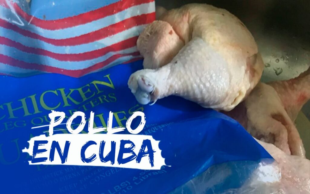 Pollo de la canasta familiar normada de enero en Cuba