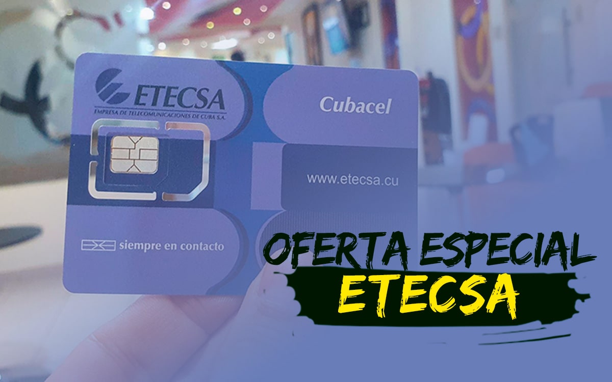 Promoción especial de ETECSA de Internet por datos móviles con Módem y Línea uSIM incluida