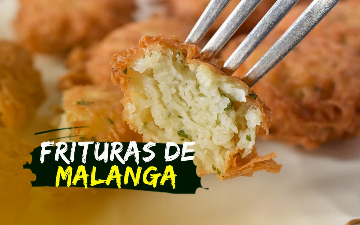 Receta de Frituras de Malanga a la cubana