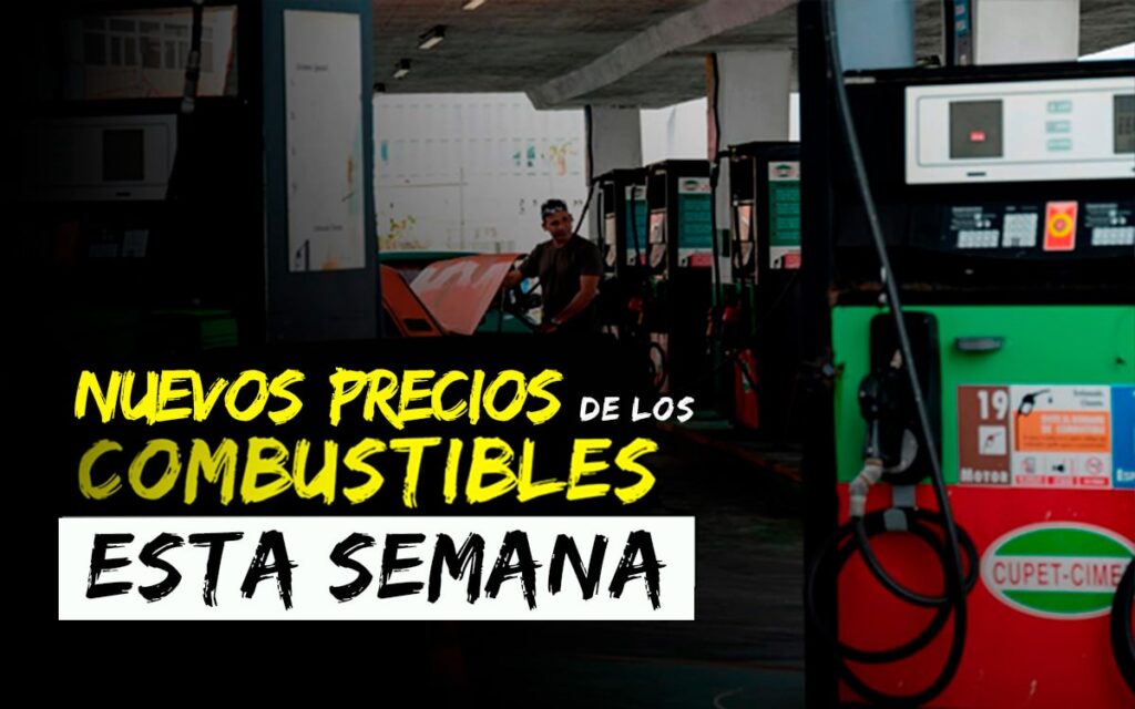 Esta semana entran en vigor nuevos precios de combustible y electricidad en Cuba