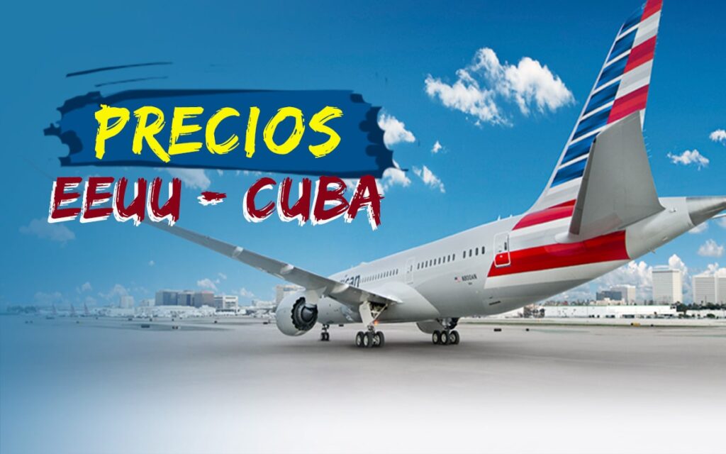 Precios de los vuelos entre Estados Unidos y Cuba para marzo 2024