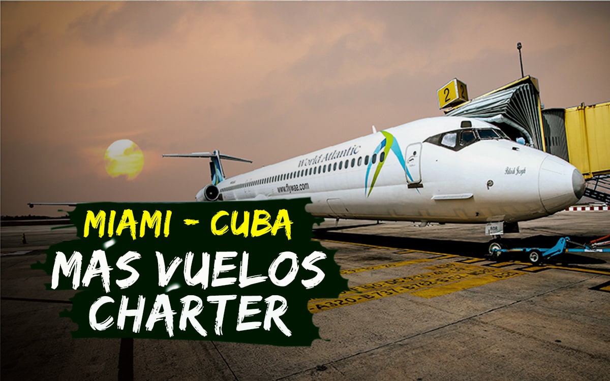 Vuelos chárter entre Miami y Cienfuegos a partir del 1 de marzo