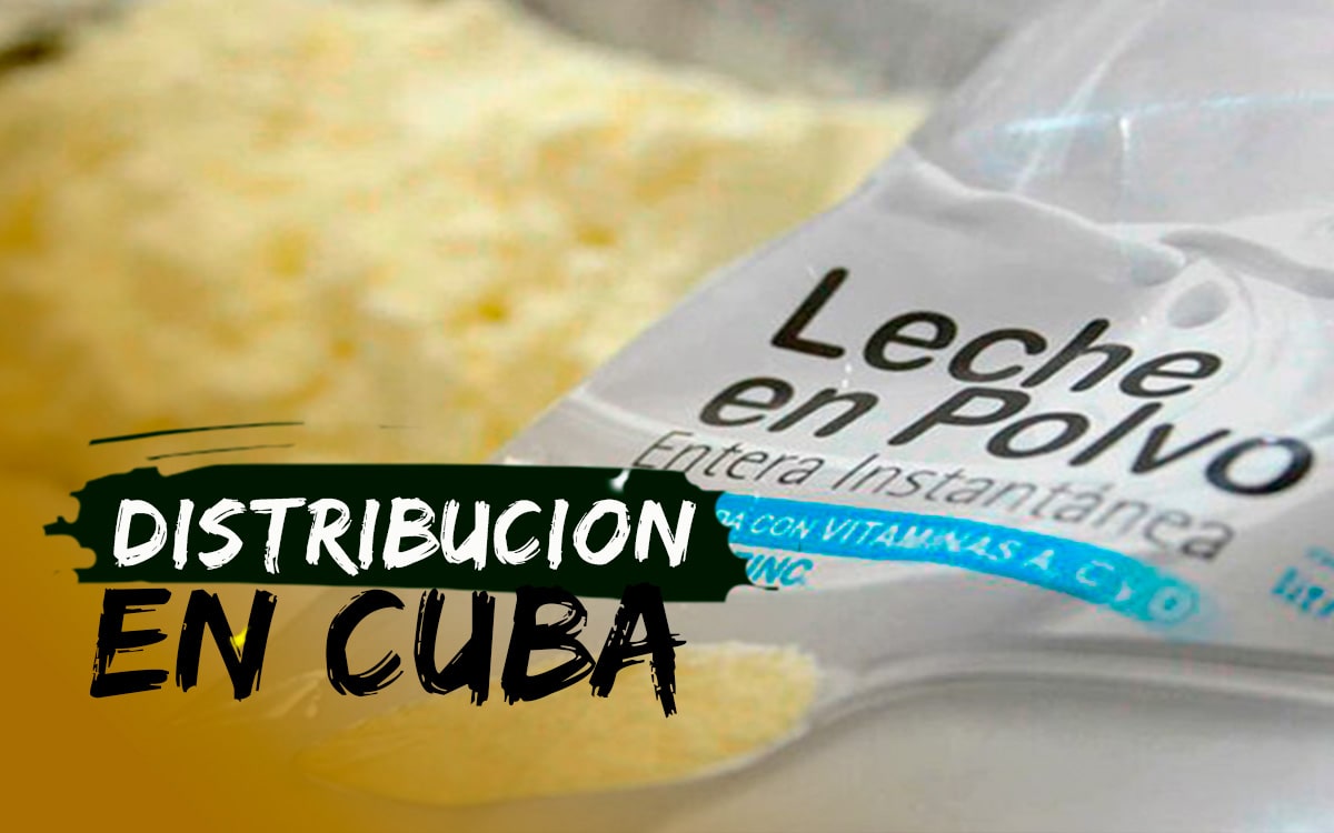 Distribución de leche en polvo en Cuba para los próximos meses