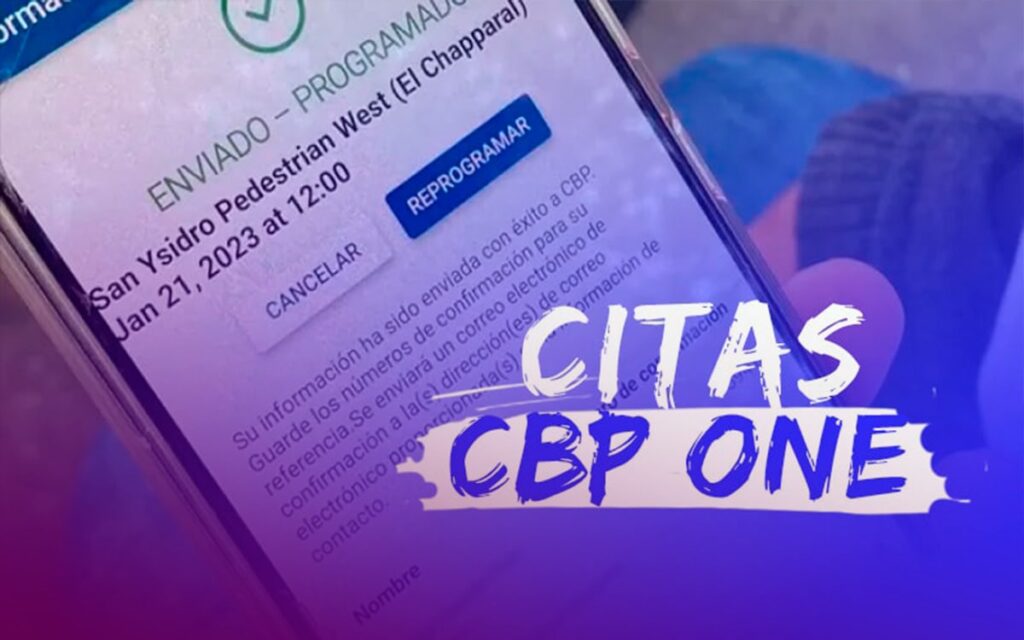 Nuevos cambios en el sistema de citas CBP One