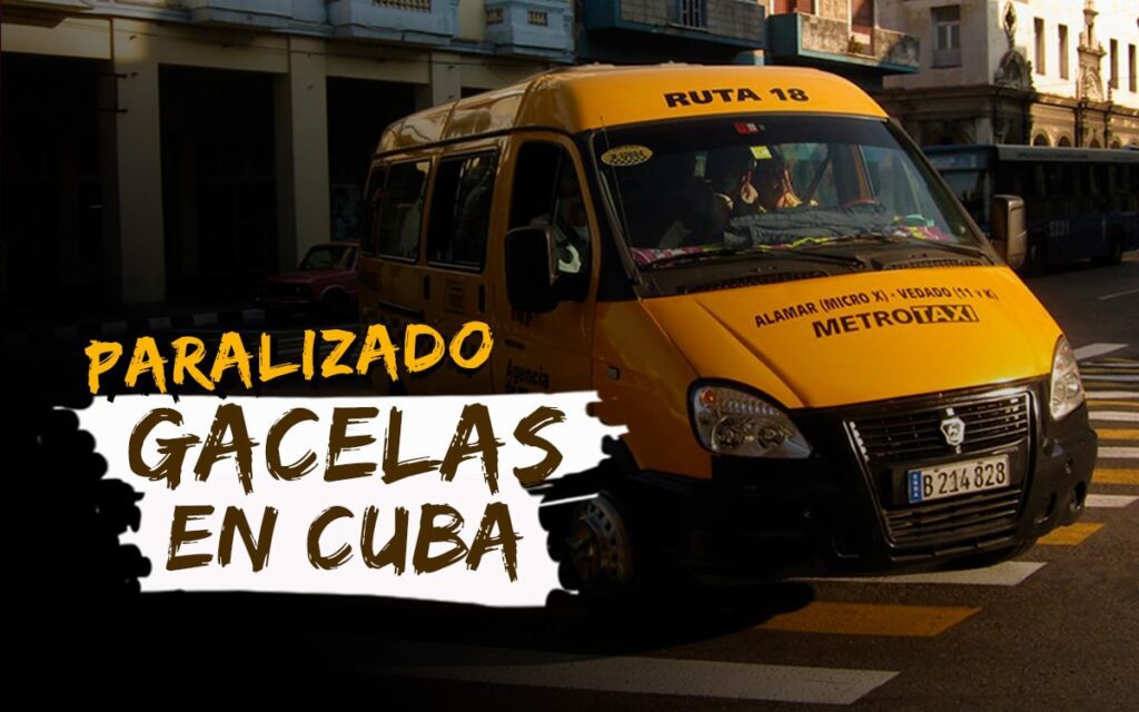 Servicio de transporte de microbuses Gazzelle en Cuba