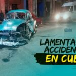 Aparatoso accidente de tránsito en La Habana