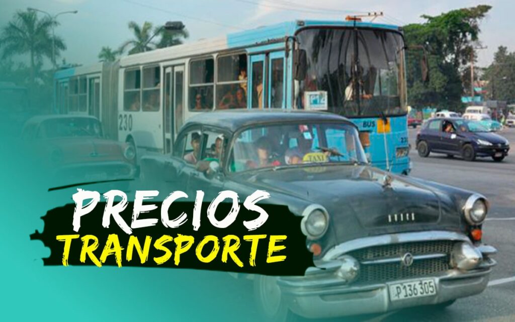 Precios del transporte en La Habana, Cuba