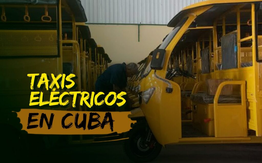 Taxis eléctricos en Cuba