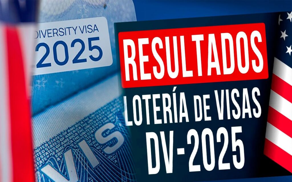Resultados de la Lotería de Visas DV-2025 de Estados Unidos