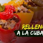 Ajíes Rellenos a la Cubana