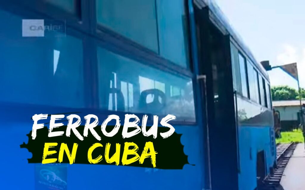 Cuba introduce el Primer Ferrobús Marca Yutong