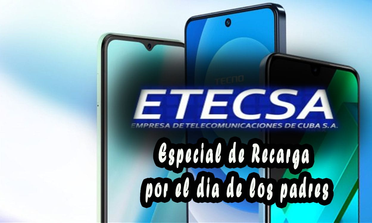 Especial de Recarga de Etecsa Multiplica por 12 el Saldo Principal de la Línea Cubacel