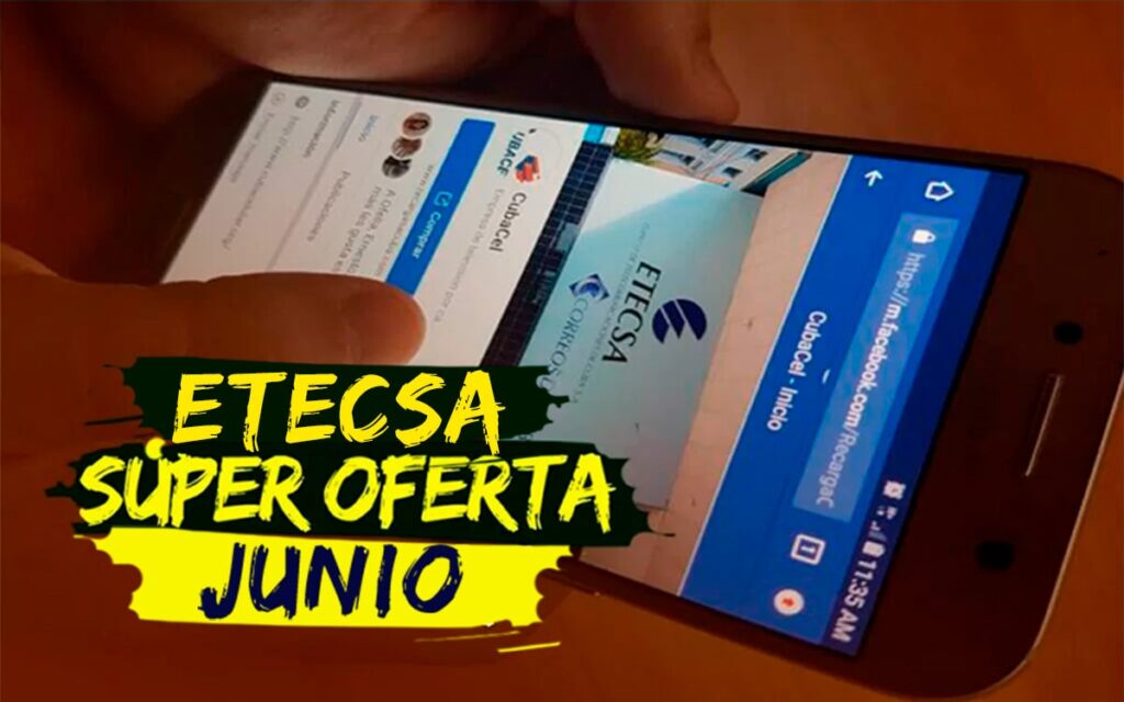 Etecsa lanza súper oferta de recarga internacional