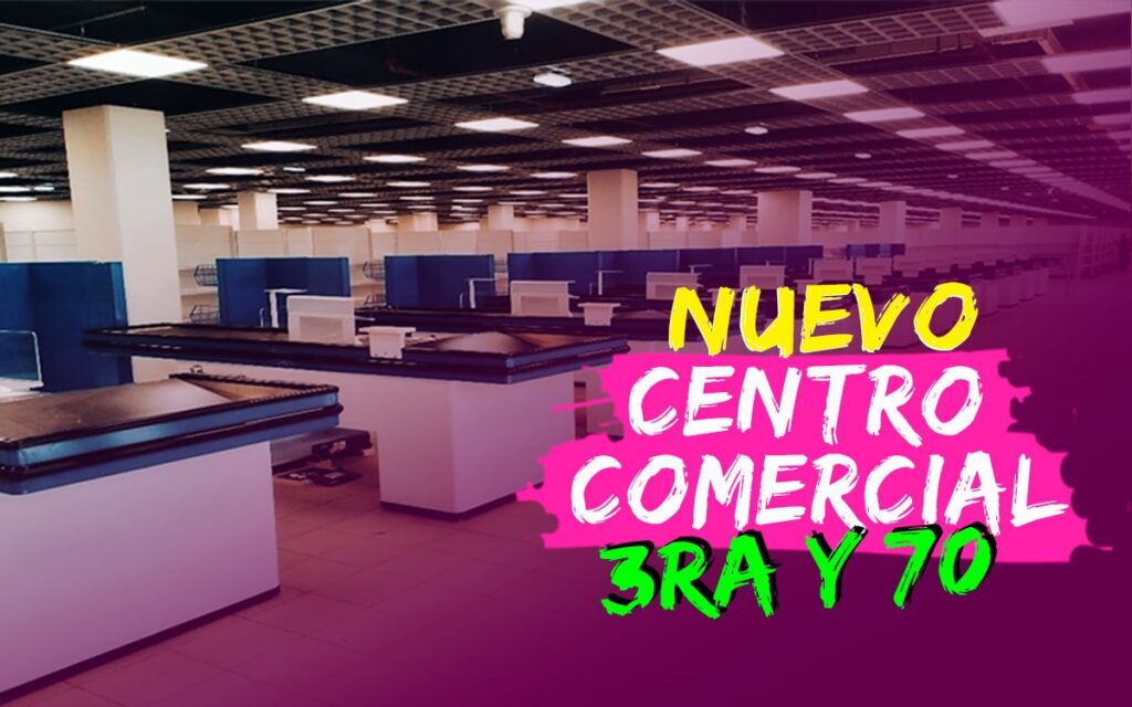 Nuevo Centro Comercial 3ra y 70 en Miramar