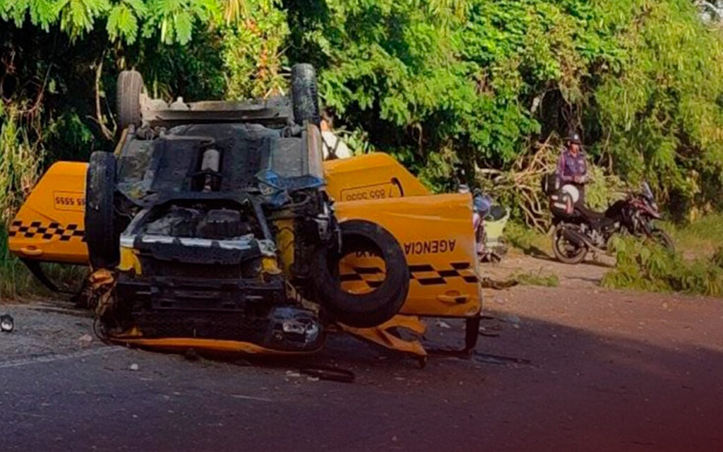 Accidente en Vía Blanca