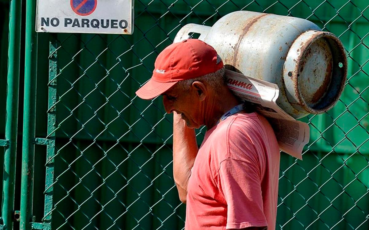 Distribución gas licuado Cuba