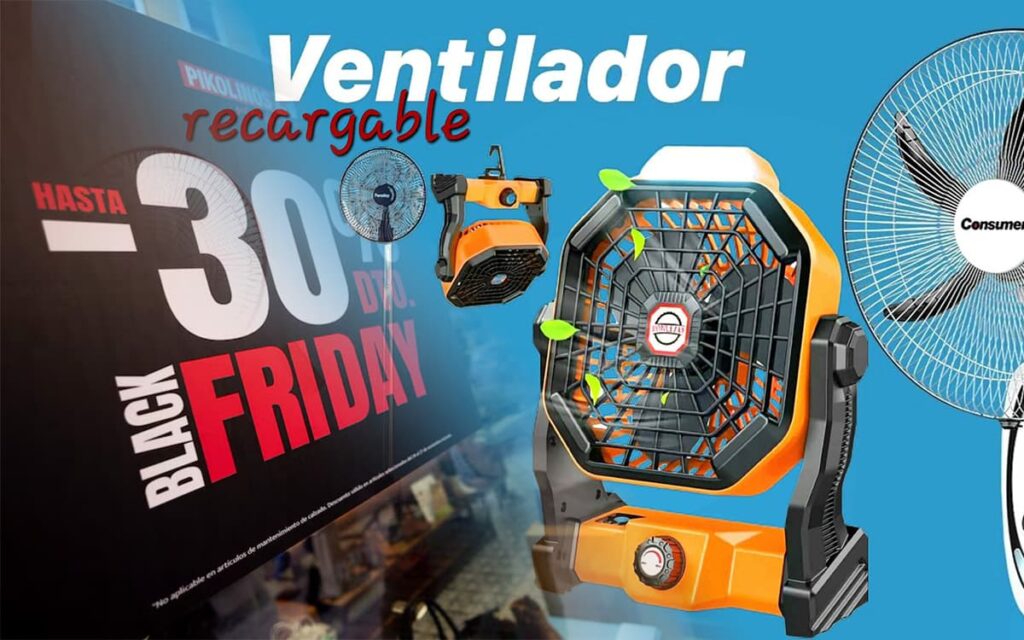 Black Friday Envíos Cuba Ventiladores Generadores