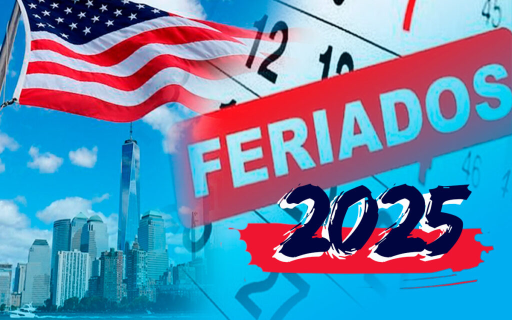 Calendario de feriados EEUU 2025