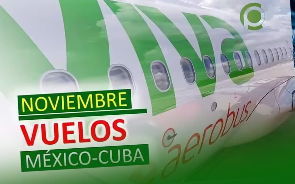 Frecuencias Aéreas Cuba México Noviembre