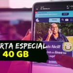 Recarga internacional ETECSA bonificación 40GB