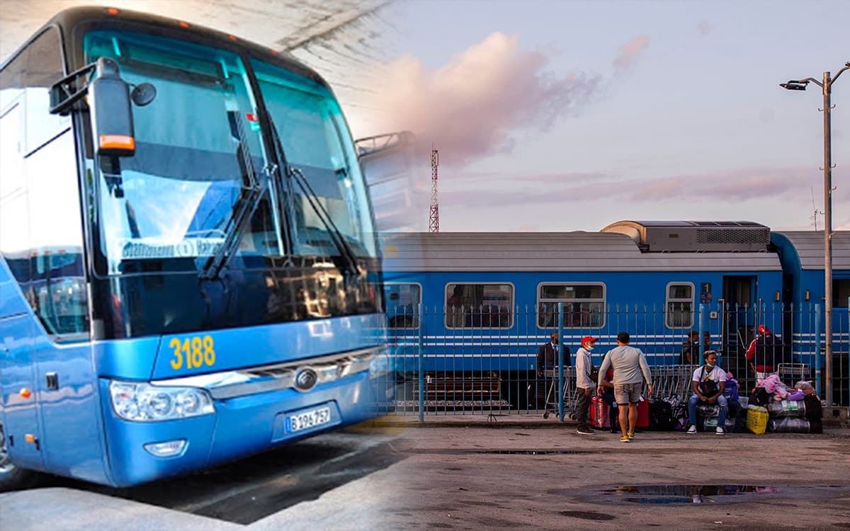 Restablecen transportación Trenes Ómnibus Cuba