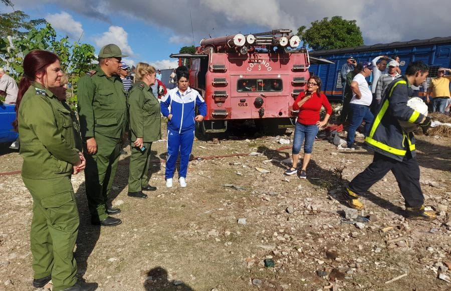 Choque de trenes en Sancti Spíritus Cuba (3)