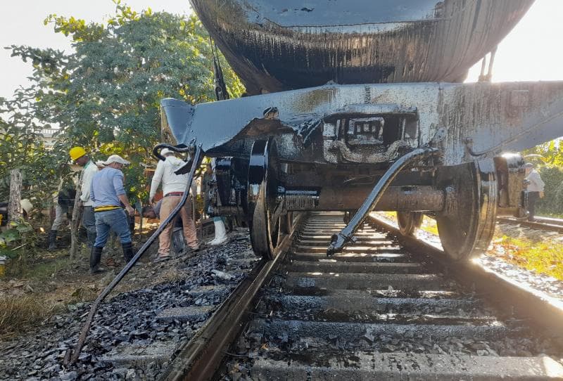 Choque de trenes en Sancti Spíritus Cuba (5)