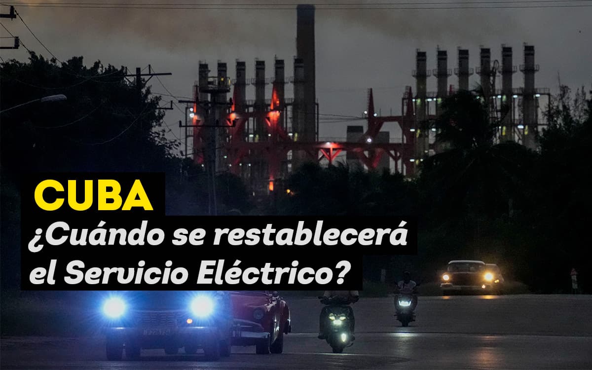 Cuba suspende clases trabajo por colapso energético