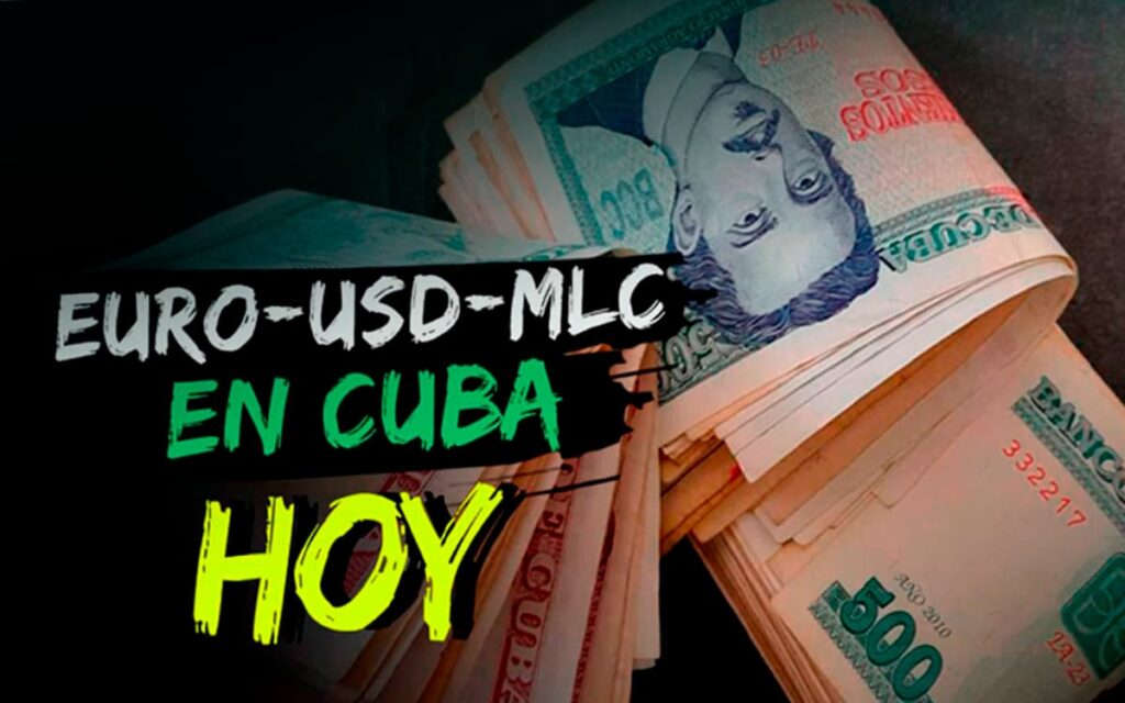 Dólar Euro MLC hoy en Cuba