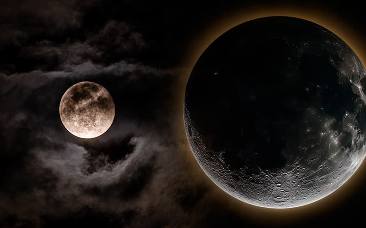 Luna Negra 30 Diciembre Astronomía Espectáculo