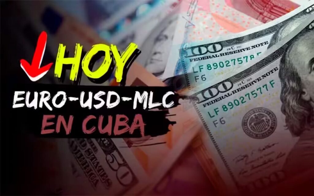 Mercado divisas Cuba dolar euro mlc