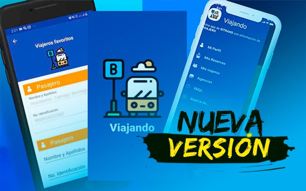 Nueva versión app viajando Cuba