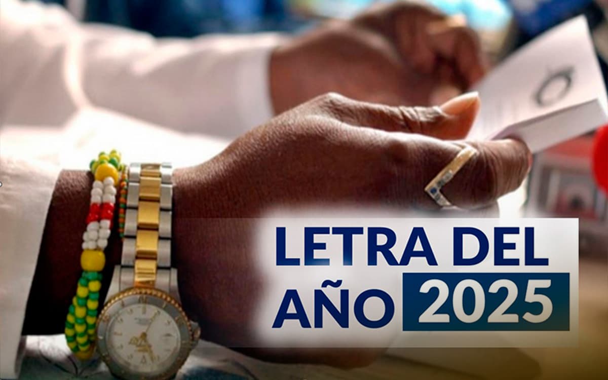 Letra del Año 2025 para Cuba y el mundo