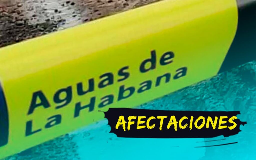 Afectaciones agua la habana 6 febrero