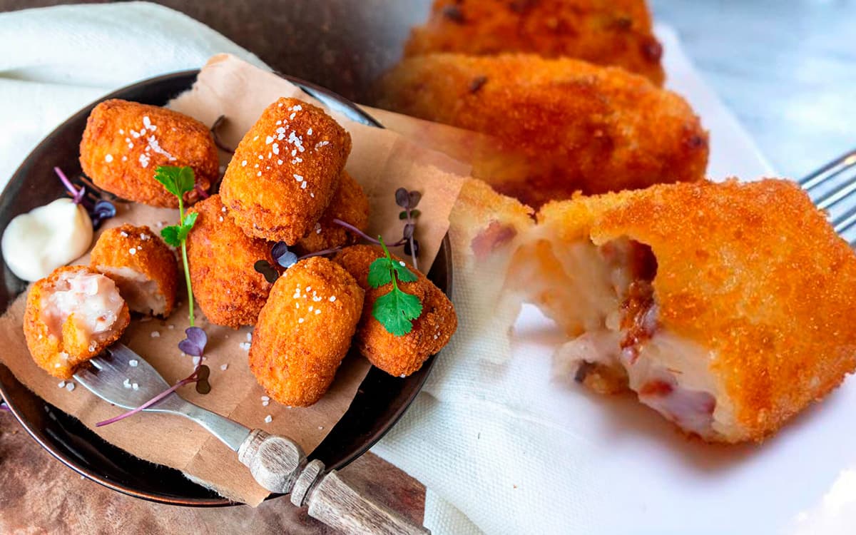 Croquetas jamón receta apetitos España