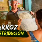 Distribución arroz canasta básica Cuba