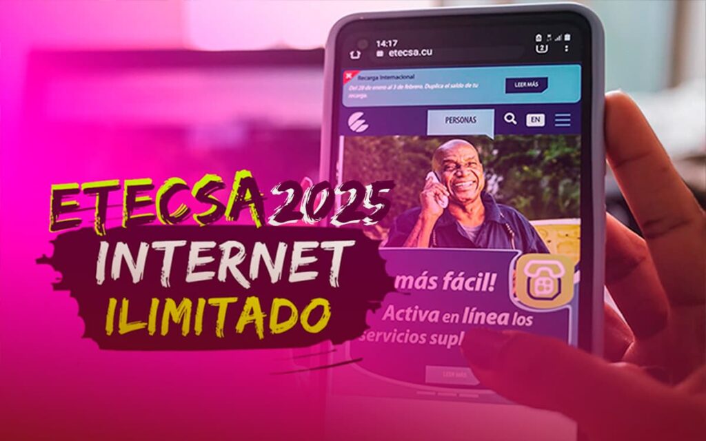 Etecsa Promociona Más Velocidad De Internet Ilimitado