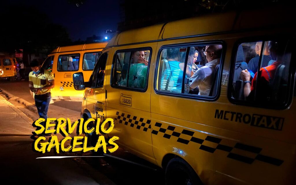 Gacelas transporte público habana