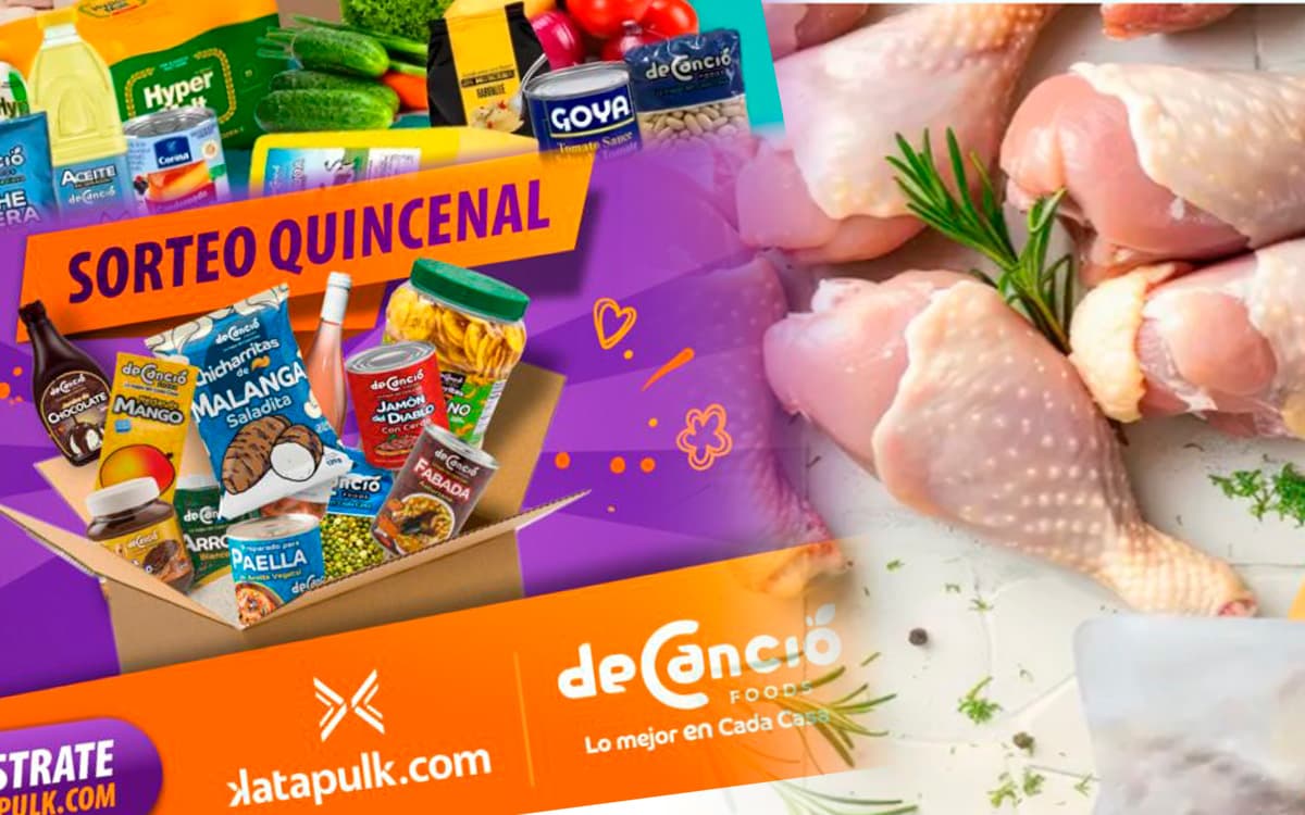 Katapulk y deCancio Foods lanzan sorteo quincenal cestas alimentos Cuba