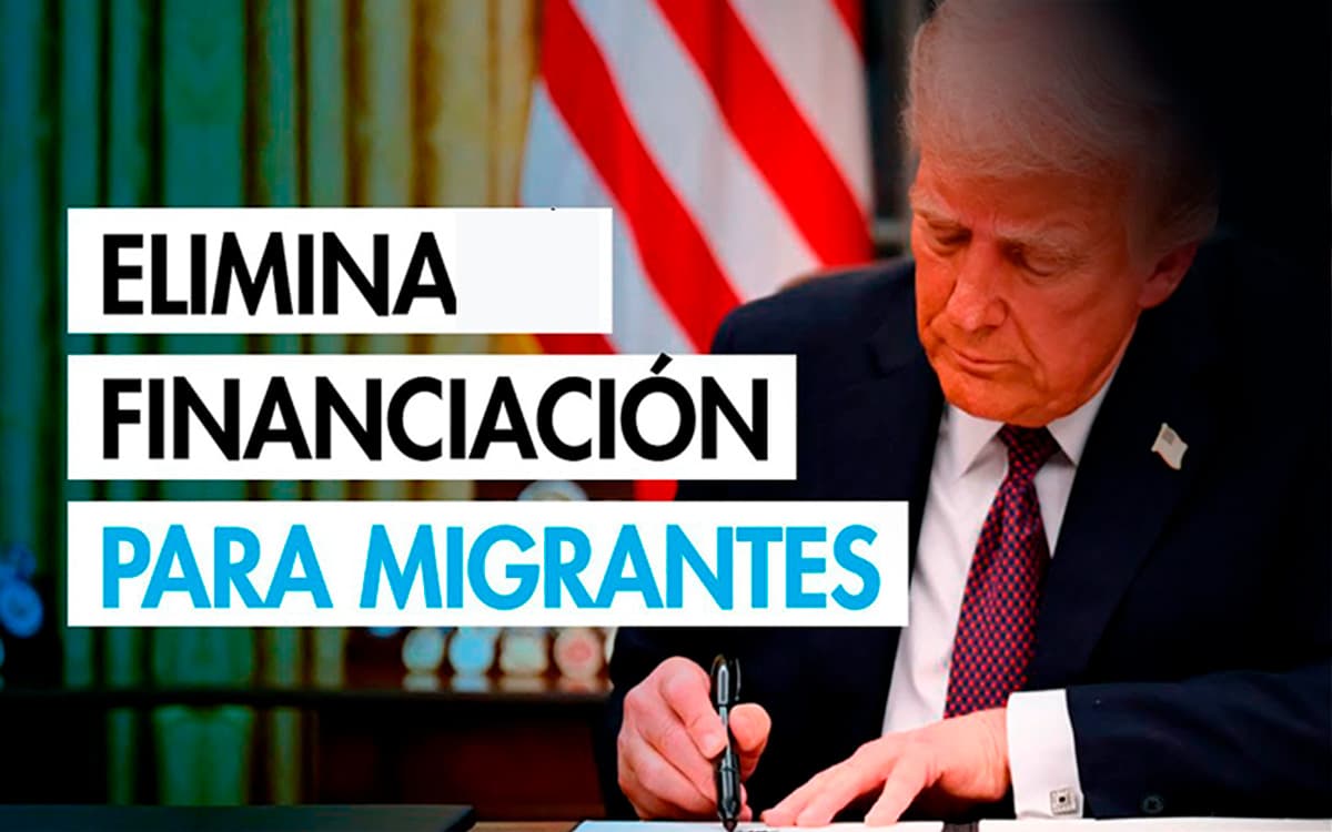 Presidente EEUU ordena eliminar ayudas económicas inmigrantes