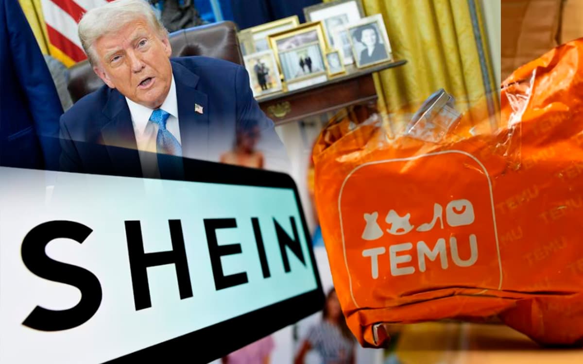 Suspensión compra Shein Temu Estados Unidos