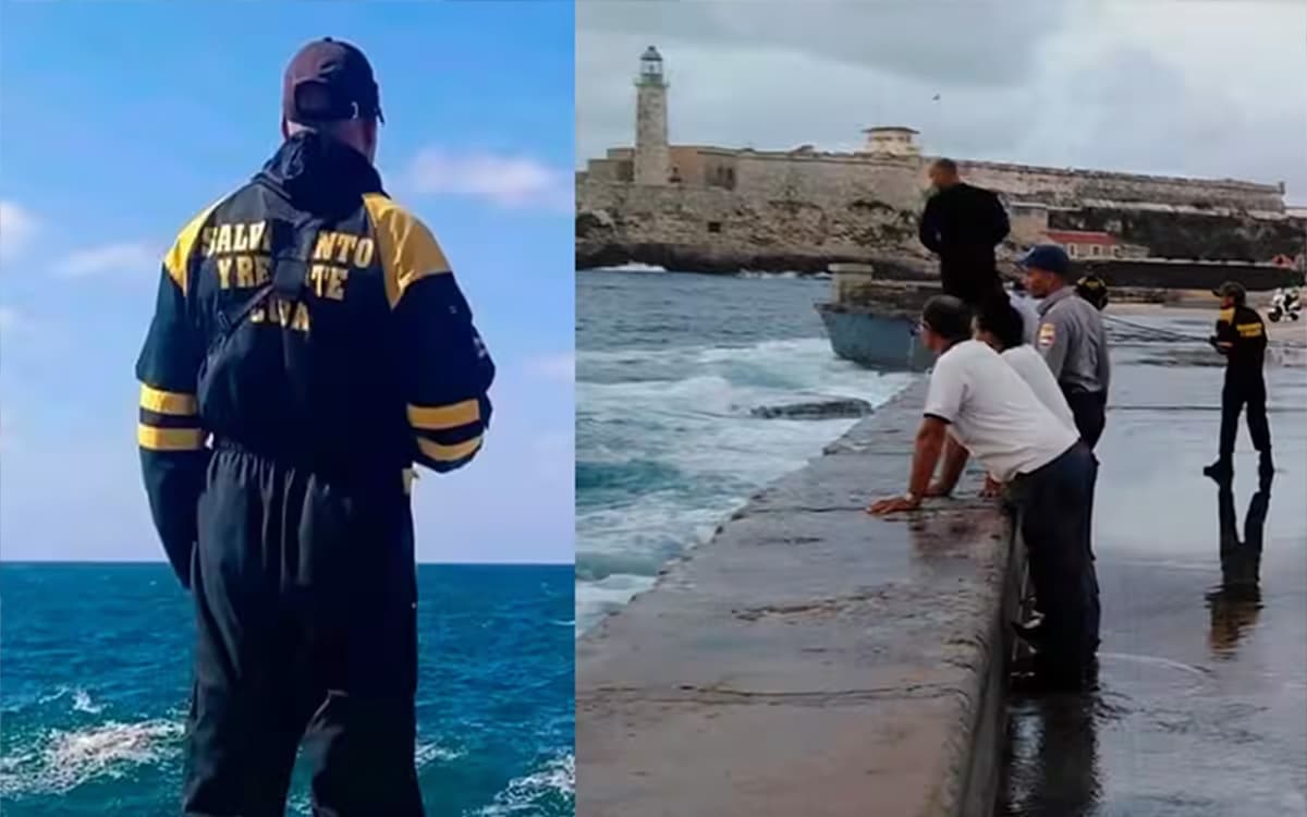 Hallan cuerpo sin vida menor arrastrado por el mar Malecón Habana