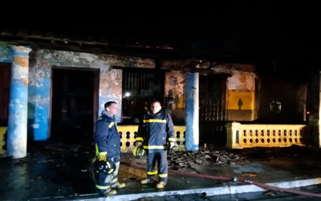 Incendio Pinar Del Rio Edificaciones