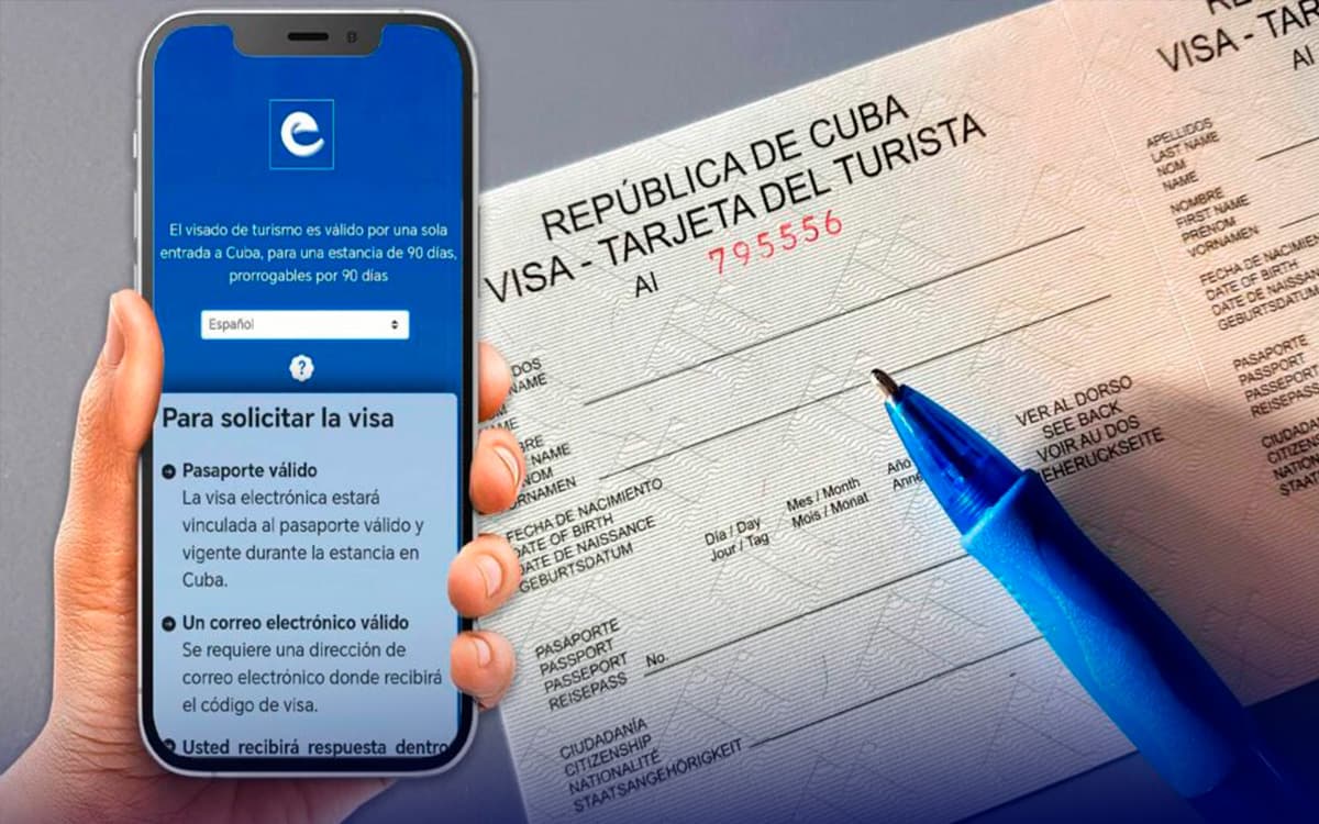 Visa electrónica Cuba 2025